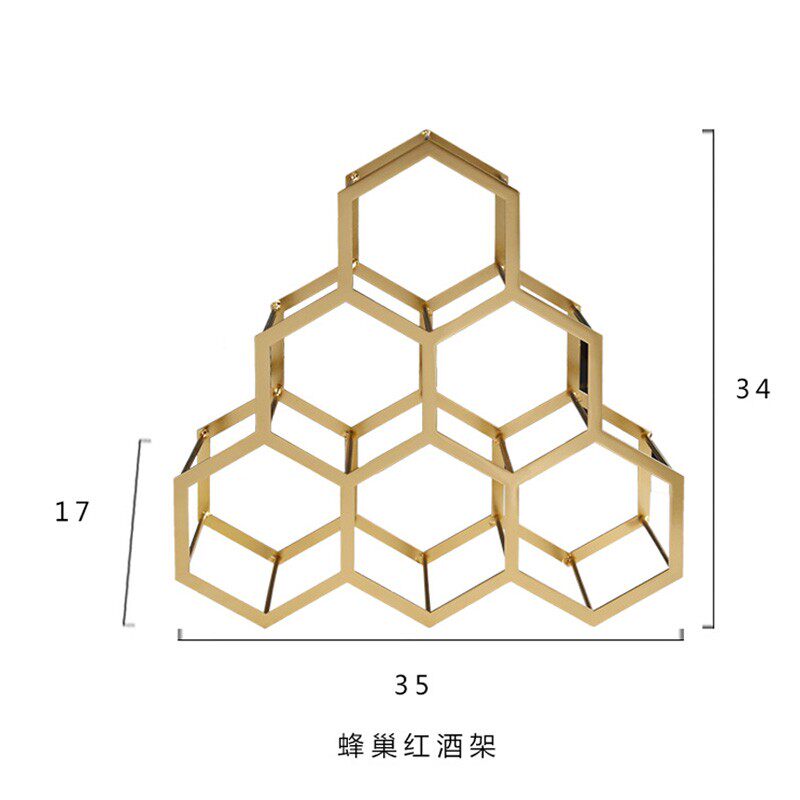 欧式创意红酒架家用铁艺酒瓶展示架摆件家居客厅酒柜装.饰品小摆