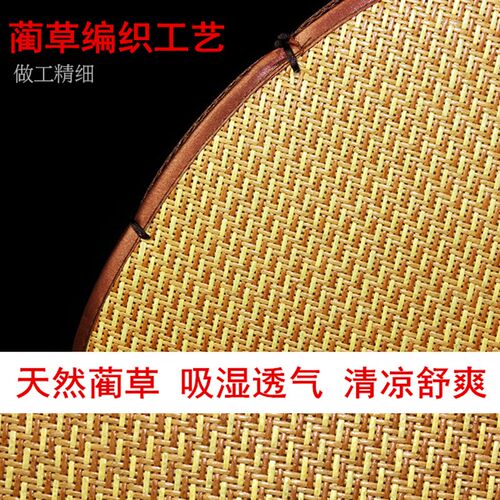 礼佛堂拜垫拜佛垫家用磕头跪垫草编蔺草蒲团禅修R垫打坐垫日式方