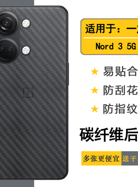 适用于一加Nord 3 5G半透明手机后膜OnePlus Nord3 5G磨砂背面膜CPH2491后壳软膜CPH2493半高清保护贴纸防汗