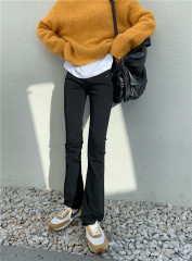 High waist jeans with big legs and thin body