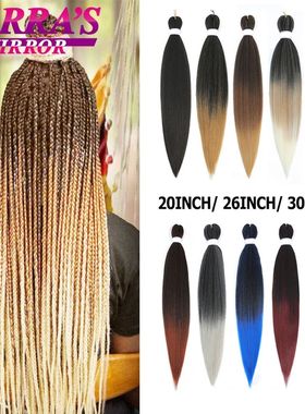Pre Stretched Braiding Hair Ombre Jumbo Braids Hair Extensio