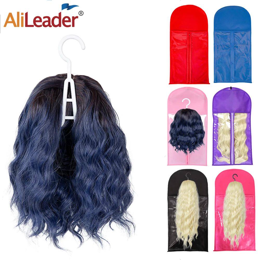 60/80Cm Wig Storage Bag With Hanger For Multiple Wigs Hairpi