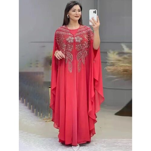 Abays For Women Dubai Luxury 2024 Chiffon Boubou Muslim Fash