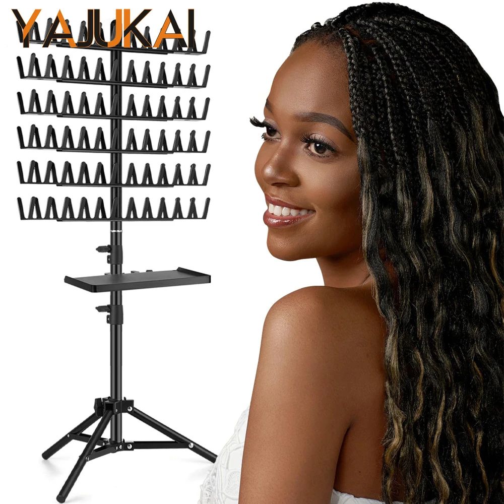 Wig Stand For Braiding Hair Faster Hair Braiding Rack With T