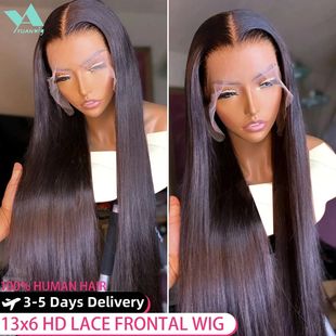 Lace Front Transparent Bone Brazil Straight 13x6 13x4 Wig