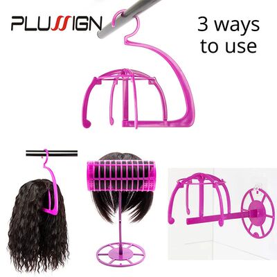 Plussign Top Wig Hanger For Multiple Wigs Multifunctional Ad