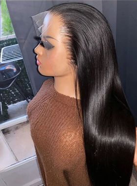 Wigs Human Hair Lace Frontal Wig Brazilian Straight Human Ha