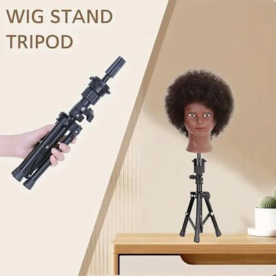 Professional Adjustable Mannequin Head Tripod Stand for Hair