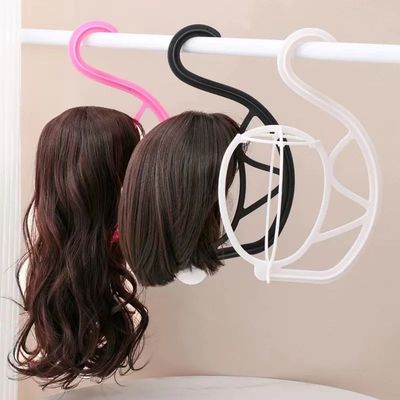 Wig Hanger, Wig Rack for Multiple Wigs and Hats, Collapsible