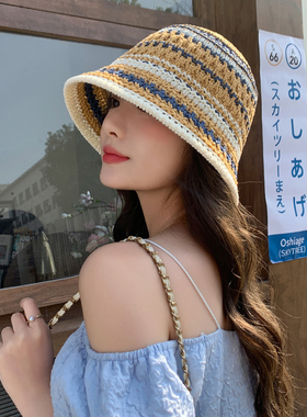 渔夫帽出游女夏季显脸小