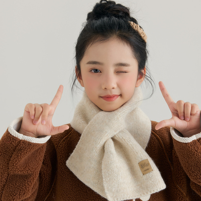 适合5到12岁儿童可爱柔软围巾