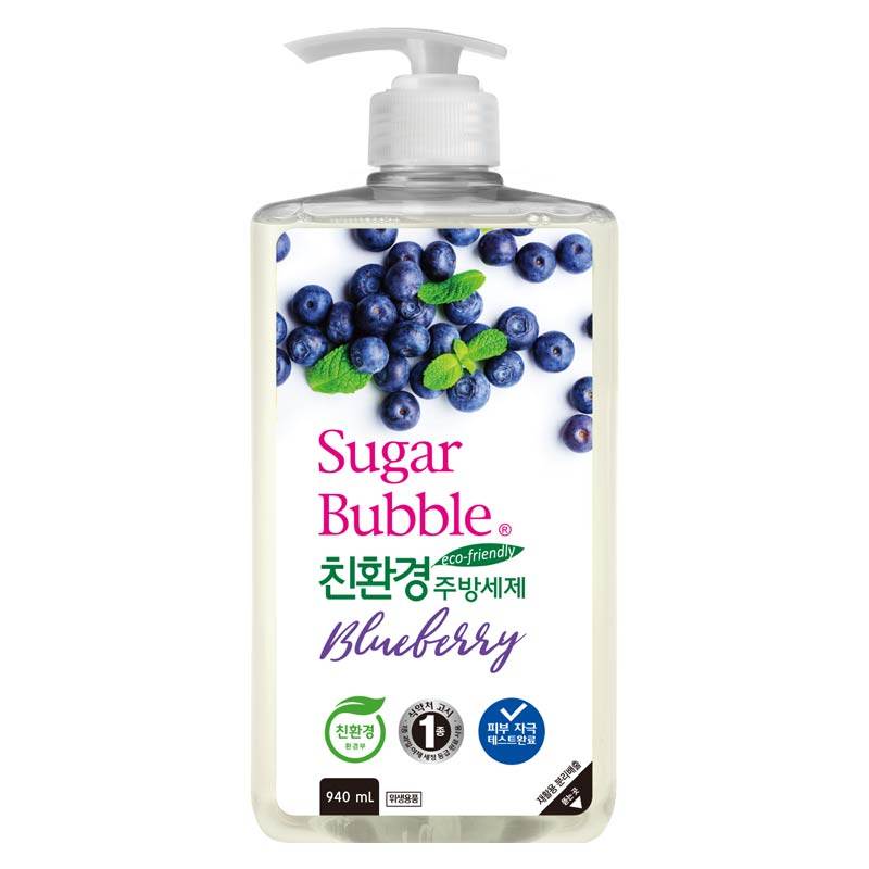 sugarbubble韩国进口洗洁精小瓶不伤手厨房餐具果蔬菜母婴洗碗液