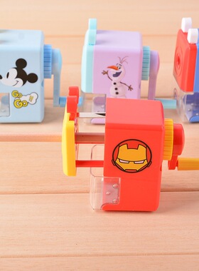 联众迪士尼手摇卷笔机小学生削笔器卡通文具DM29082