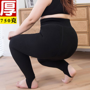 加肥加大北方秋冬季保暖棉裤踩脚