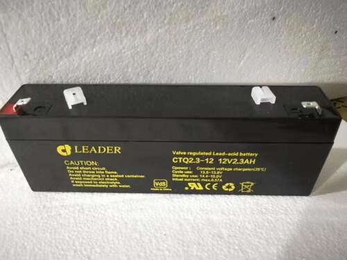 LEADER瑞典CTQ2.3-12蓄电池12V2.3AH精密仪器医疗船舶消防应急用
