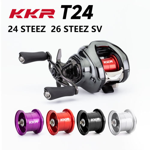 KKR改装线杯T24适用达瓦24款Steez泛用远投微物水滴轮