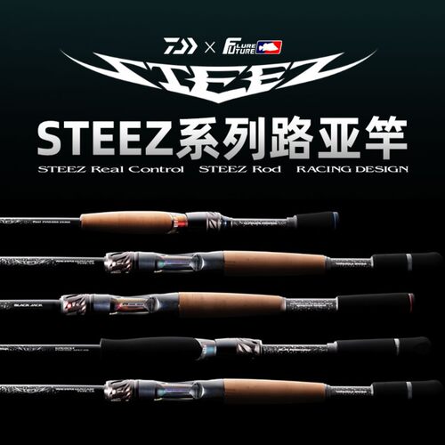 Daiwa达瓦款STEEZ 26新款路亚竿史帝兹远投虫竿钓飓风黑杰克鱼竿