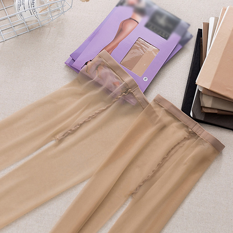 3双包邮SK860丝袜0D一线裆超薄连裤袜夏隐形透明肉色性感无痕袜子