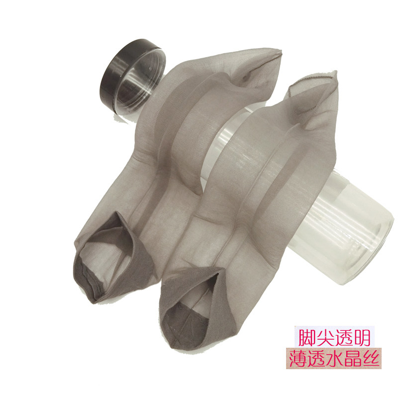3包15双耐尔女士短丝袜春夏脚尖透明水晶丝二骨短袜薄款耐磨0508