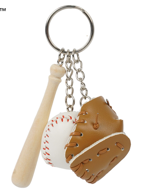 2024新款miu系包挂棒球小红书同款车钥匙扣包包挂件编织绳包挂饰