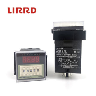 LIRRD利尔德LD48S-S LD48S 1Z 2Z LD48S-MR-E LD48S-C时间继电器