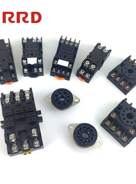 LIRRD利尔德继电器底座LPYF08A 08B LPTF08A 11A14A LPF083A 113A