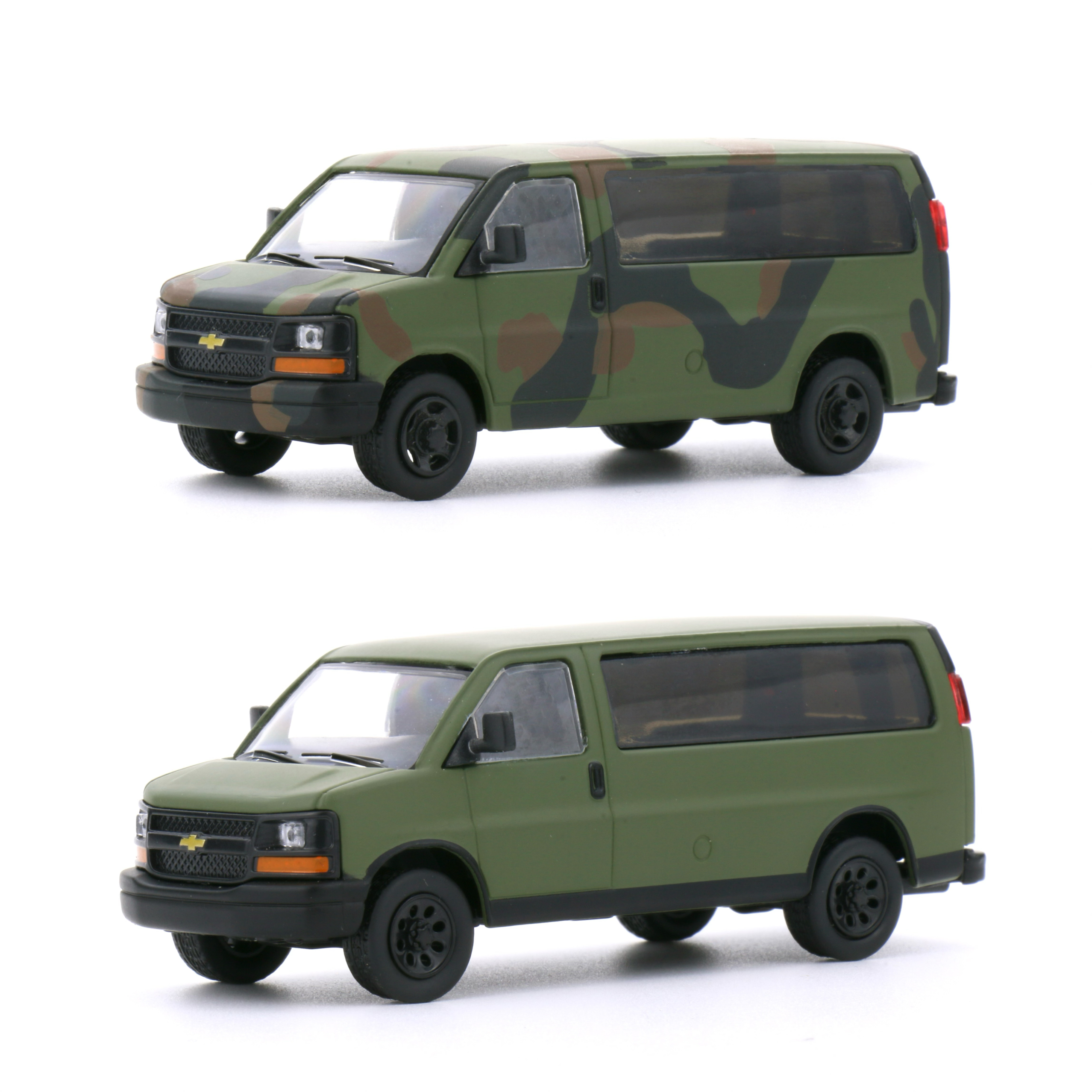 596 1:64凯迪拉克美国总统车野兽加长车合金车模雪弗兰van面包车