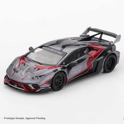 1:64 minigt1177#兰博基尼 小牛 Huracán GT RONIN 合金汽车模型