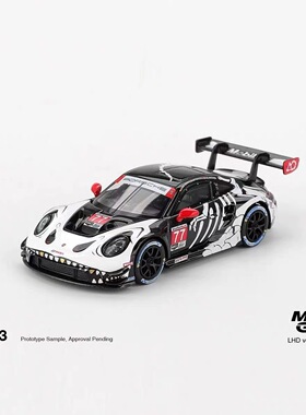 MINIGT 1:64 保时捷911 GT3 R 化骨龙万圣节 #1143 合金车模