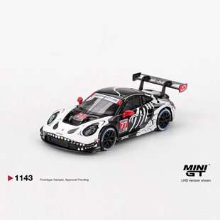 MINIGT 1:64 保时捷911 GT3 R 化骨龙万圣节 #1143 合金车模
