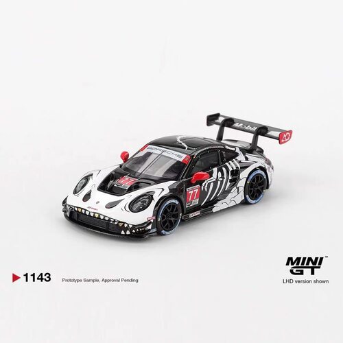MINIGT 1:64 保时捷911 GT3 R 化骨龙万圣节 #1143 合金车模