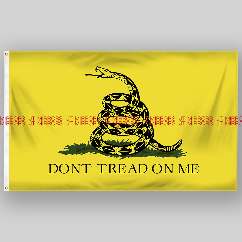 Gadsden flag加兹登旗Dont Tread on Me不要踩在我身上Banner横幅