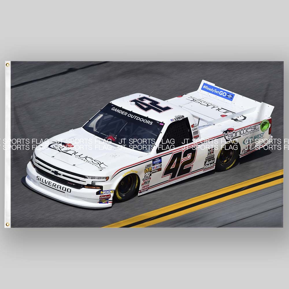 NASCAR美国纳斯卡车队汽车赛车旗帜运动装饰品Cook-Finley Racing