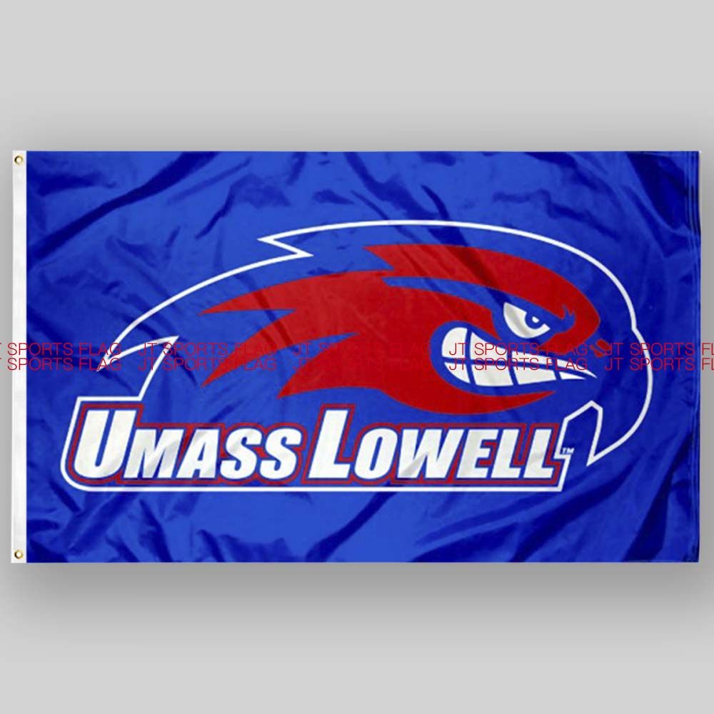 马萨诸塞州洛厄尔河鹰旗帜队旗massachusetts lowell river hawks