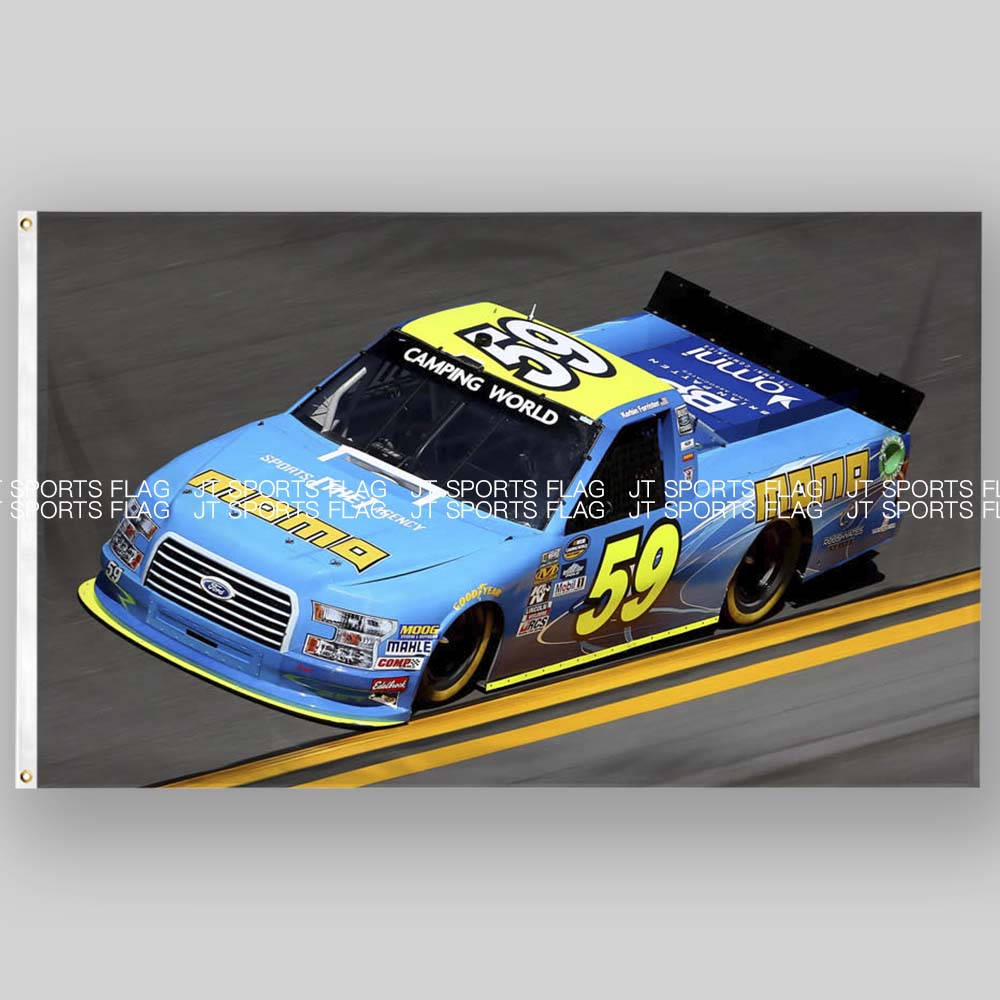 NASCAR美国纳斯卡车队汽车赛车旗帜运动装饰品Lira Motorsports