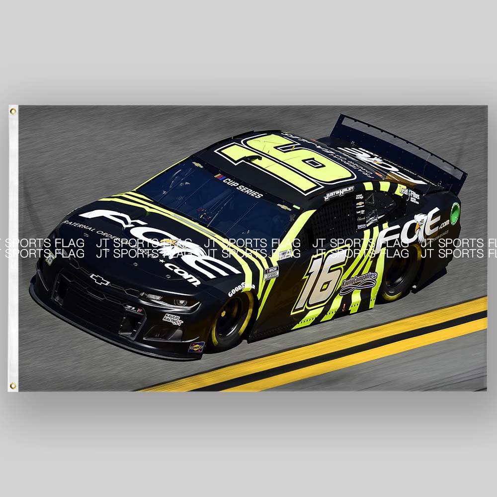 NASCAR美国纳斯卡车队汽车赛车旗帜定制运动装饰品Kaulig Racing