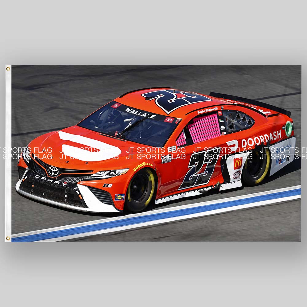 NASCAR美国纳斯卡车队汽车赛车旗帜定制运动装饰品23XI Racing