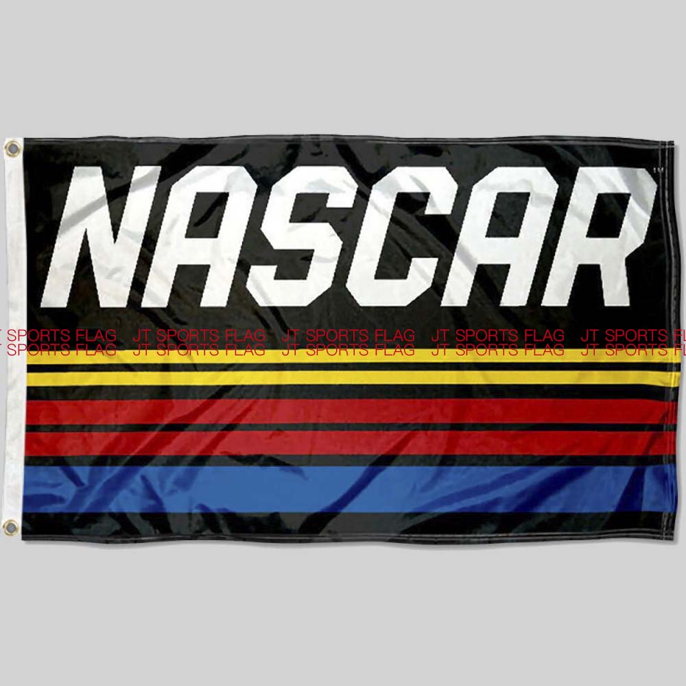 NASCAR Flag美国纳斯卡标志赛车旗帜运动装饰品banner