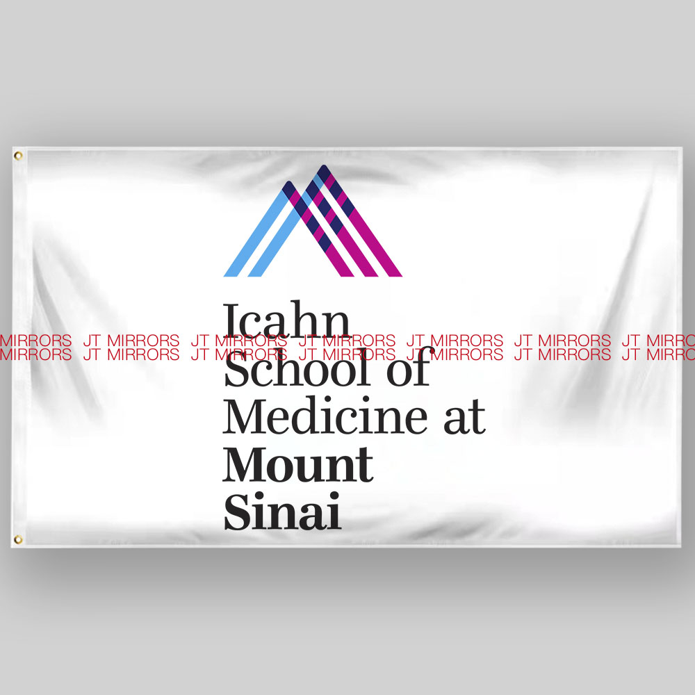 西奈山伊坎医学院学院校旗旗帜Mount Sinai School of Medicine