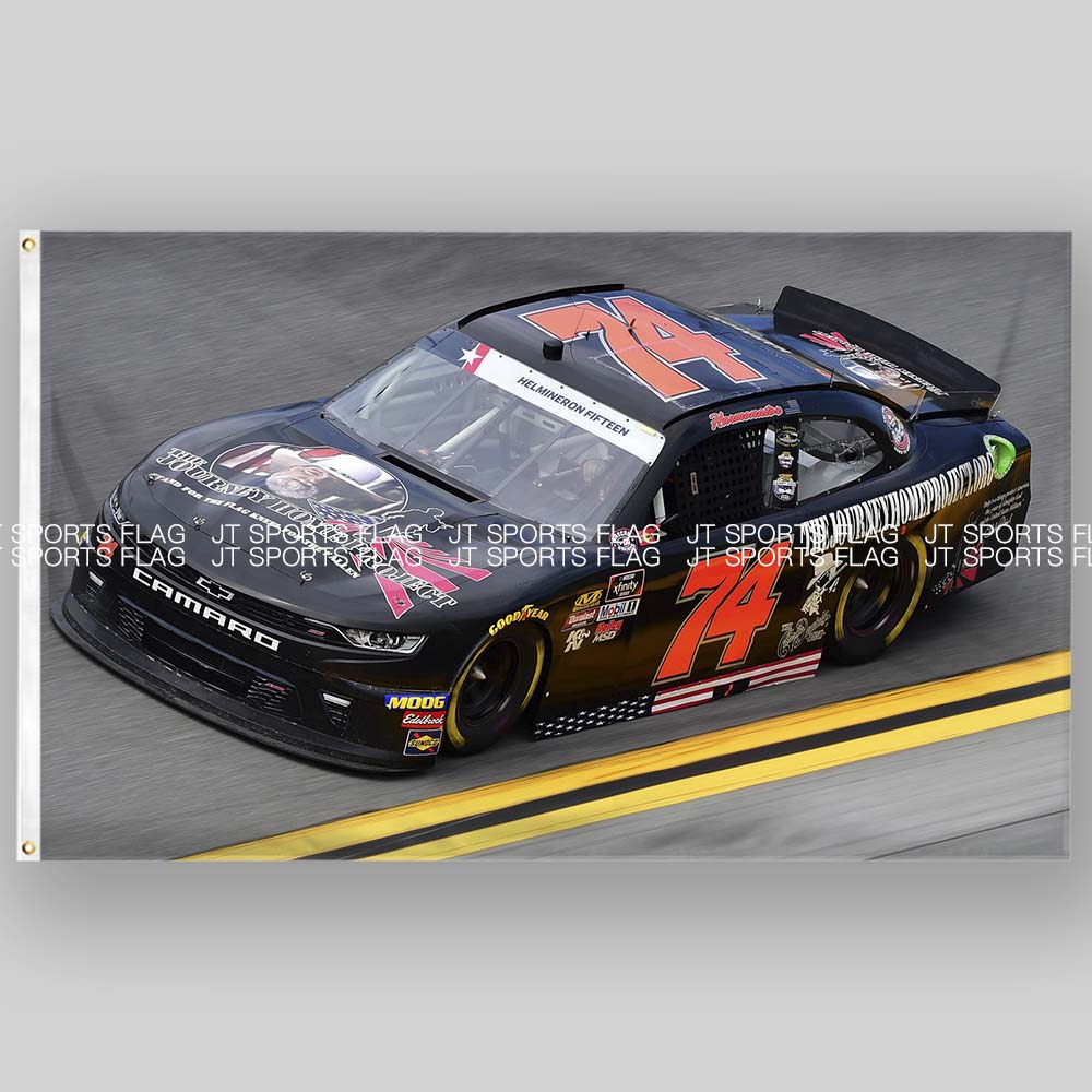 NASCAR美国纳斯卡车队汽车赛车旗帜运动装饰品Mike Harmon Racing