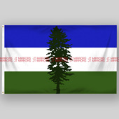 Cascadian 道格旗卡斯卡迪亚旗Doug flag Flag户外活动旗帜定做