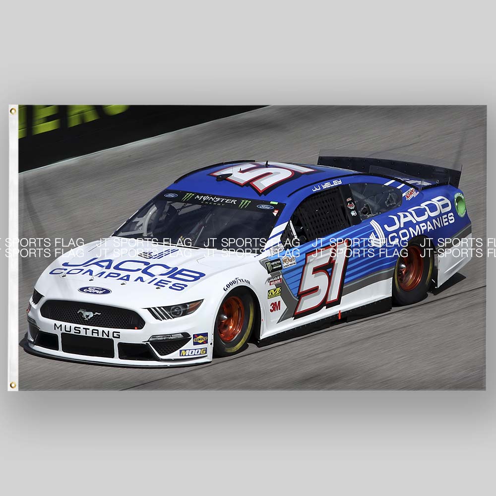 NASCAR美国纳斯卡车队汽车赛车旗帜运动装饰品Rick Ware Racing
