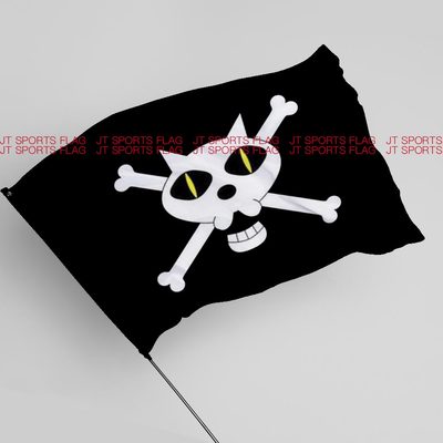 ONE PIECEワンピース动漫航海王海贼克洛黑猫海贼团海盗旗周边