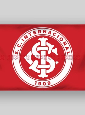 巴西甲级联赛国际体育俱乐部旗帜Sport Club Internacional flag