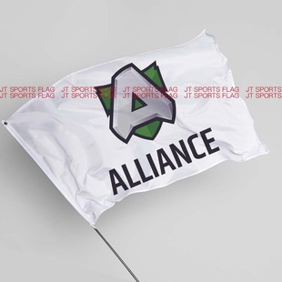 刀塔DOTA2国际邀请赛Alliance联盟电子竞技俱乐部战队旗帜定制