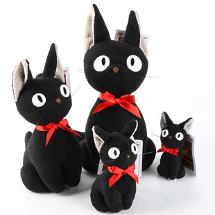 卡通黑猫吉吉毛绒挂件魔女宅急便公仔玩偶宫崎骏可爱生日闺蜜礼物