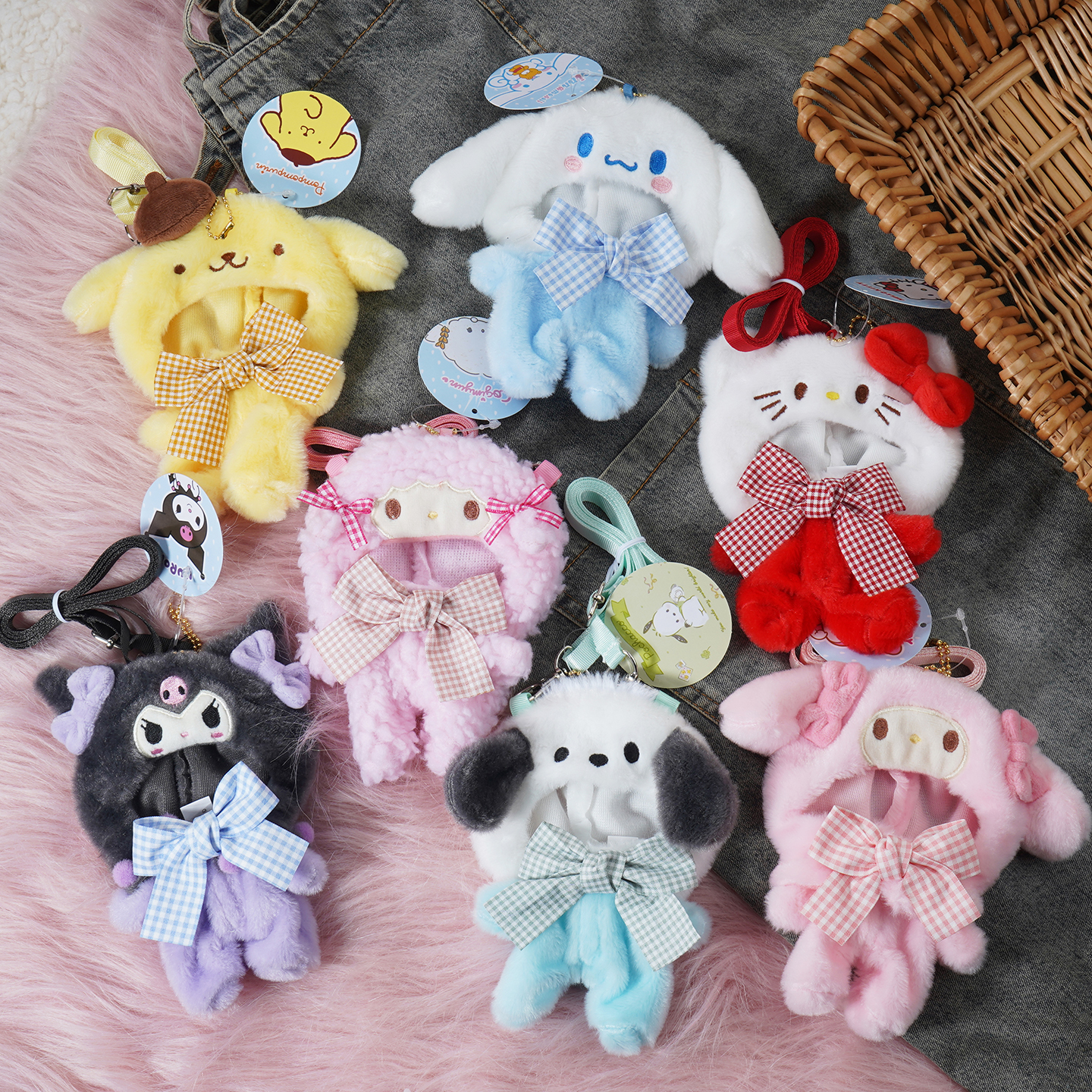 布丁狗玉桂狗可爱毛绒公仔娃衣