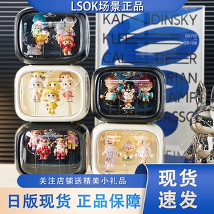 太空舱盲盒收纳盒展示架透明亚克力盒子手办摆件防尘柜箱装饰整理