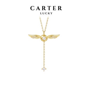 哈利波特金色飞贼S925纯银项链2026新款轻奢设计吊坠闺蜜生日礼物