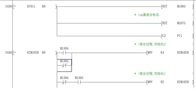 三菱PLC梯形图无锡星波干粉砂浆程序PLC程序代做组态王HMI工设计